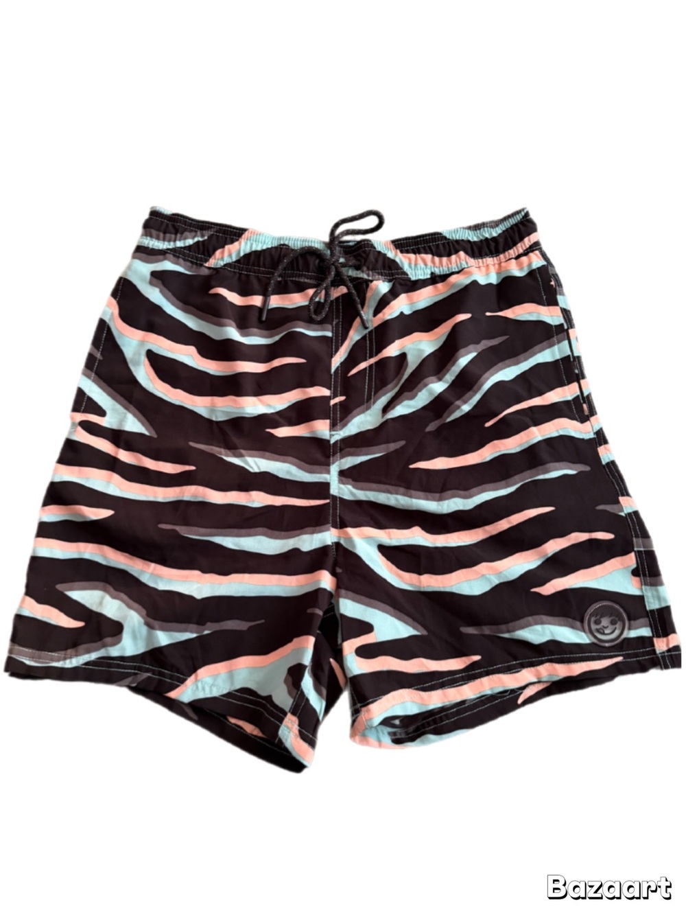 Neff Swim Trunks Men’s Large Tiger Stripe Board Shorts